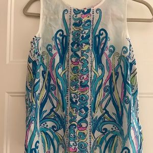 Lily Pulitzer silk top